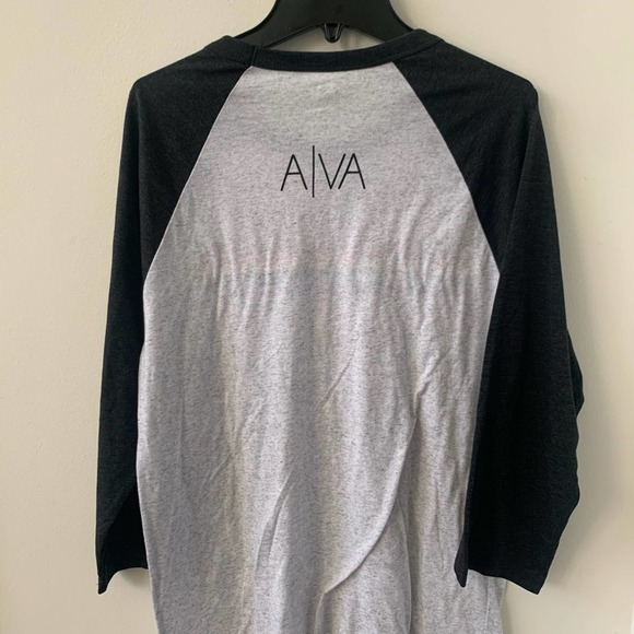 Pride Rainbow Washington DC Alexandria Adult Genderless Baseball Tee Medium - Picture 4 of 5